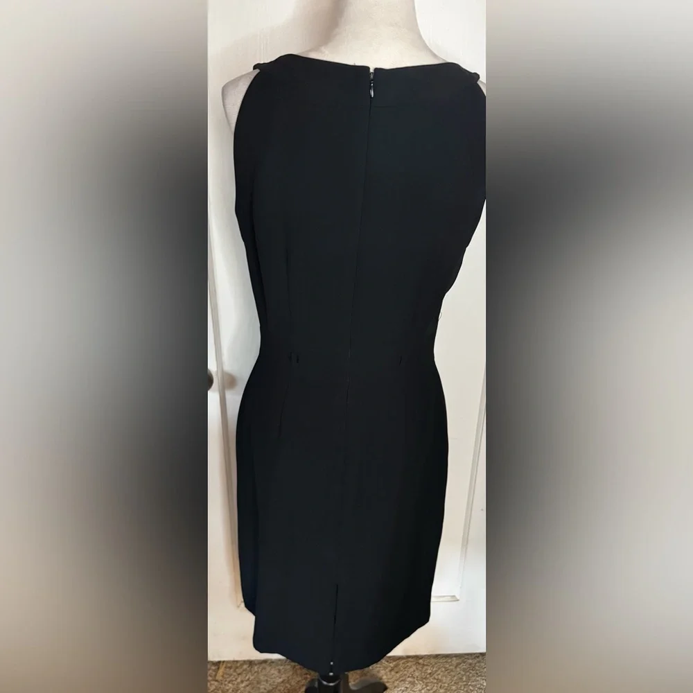 Tahari Pencil Midi Dress Racerback Sleeveless Business Office Professional - Picture 6 of 9